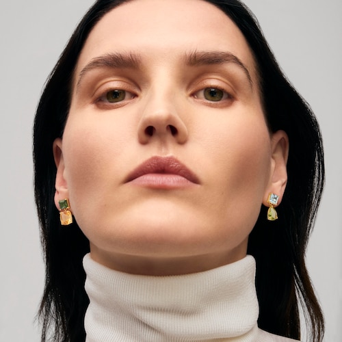 Gold Earrings with gemstones TOUS ATELIER