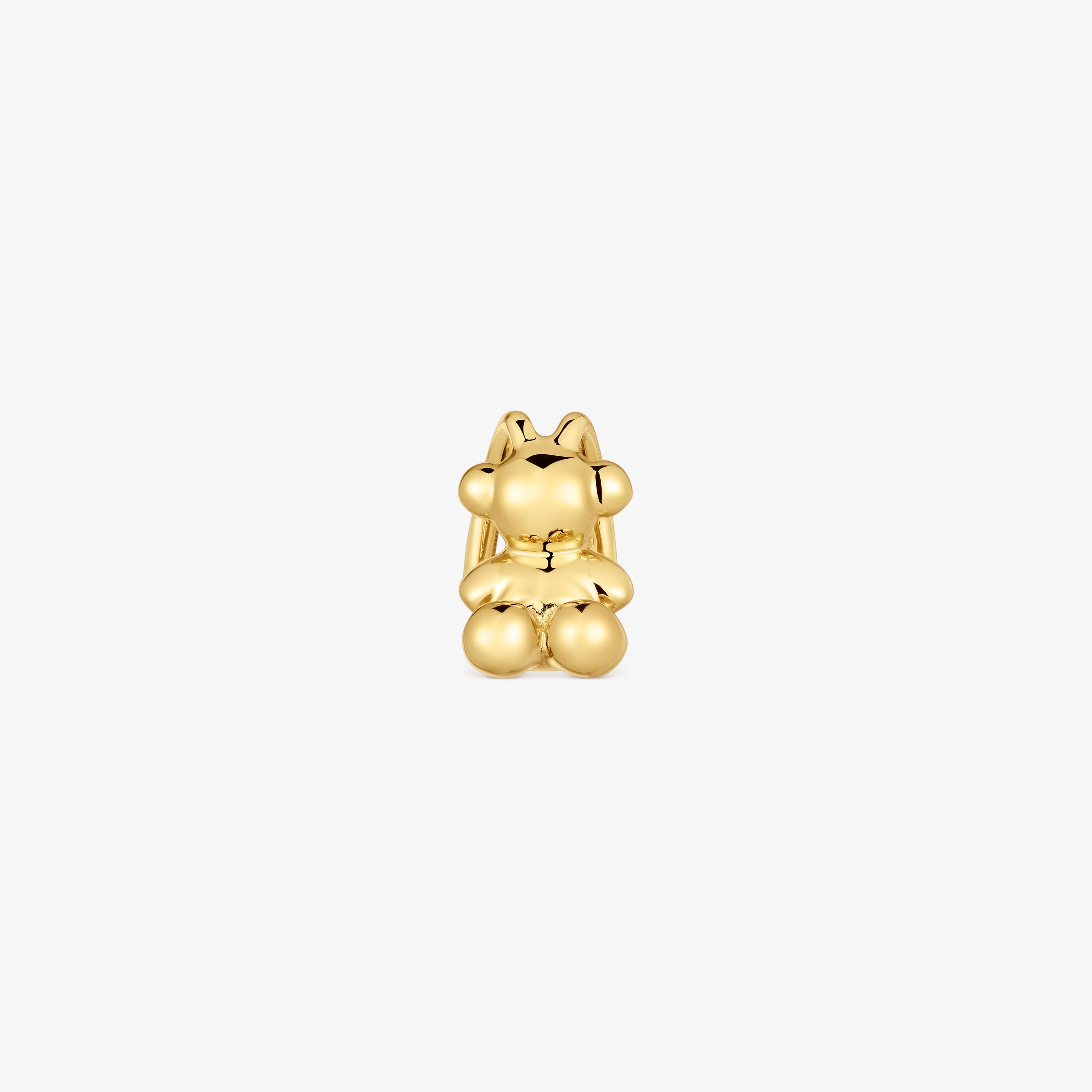 18K gold vermeil bear Earcuff Bold Bear
