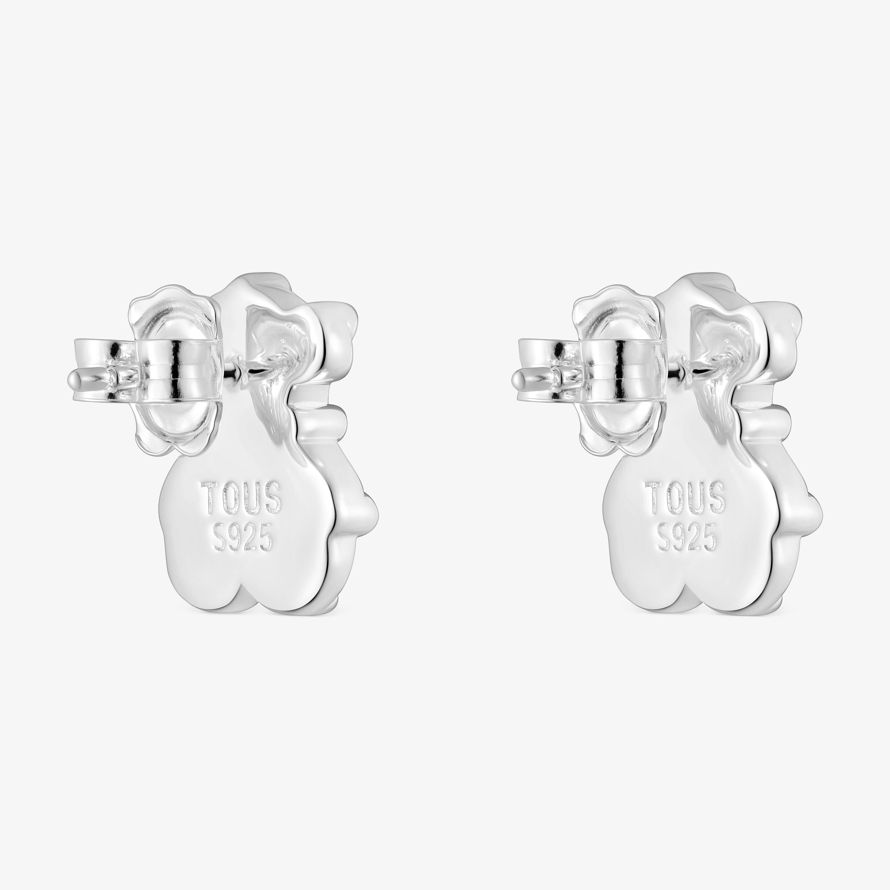 Small bear Earrings in Silver TOUS Grain