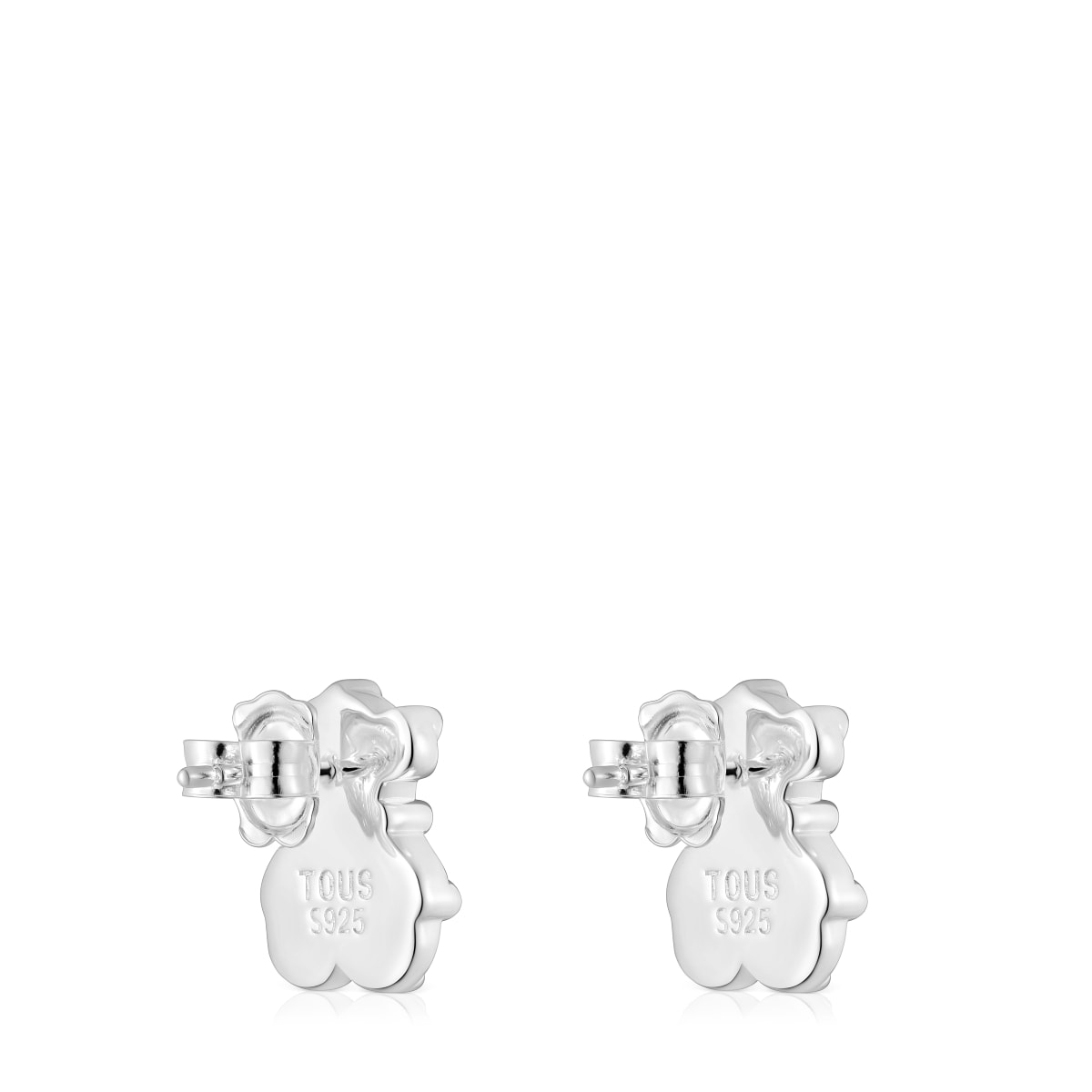 Pendientes pequeños oso de plata TOUS Grain