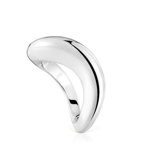 Anillo pequeño de plata Galia Basics