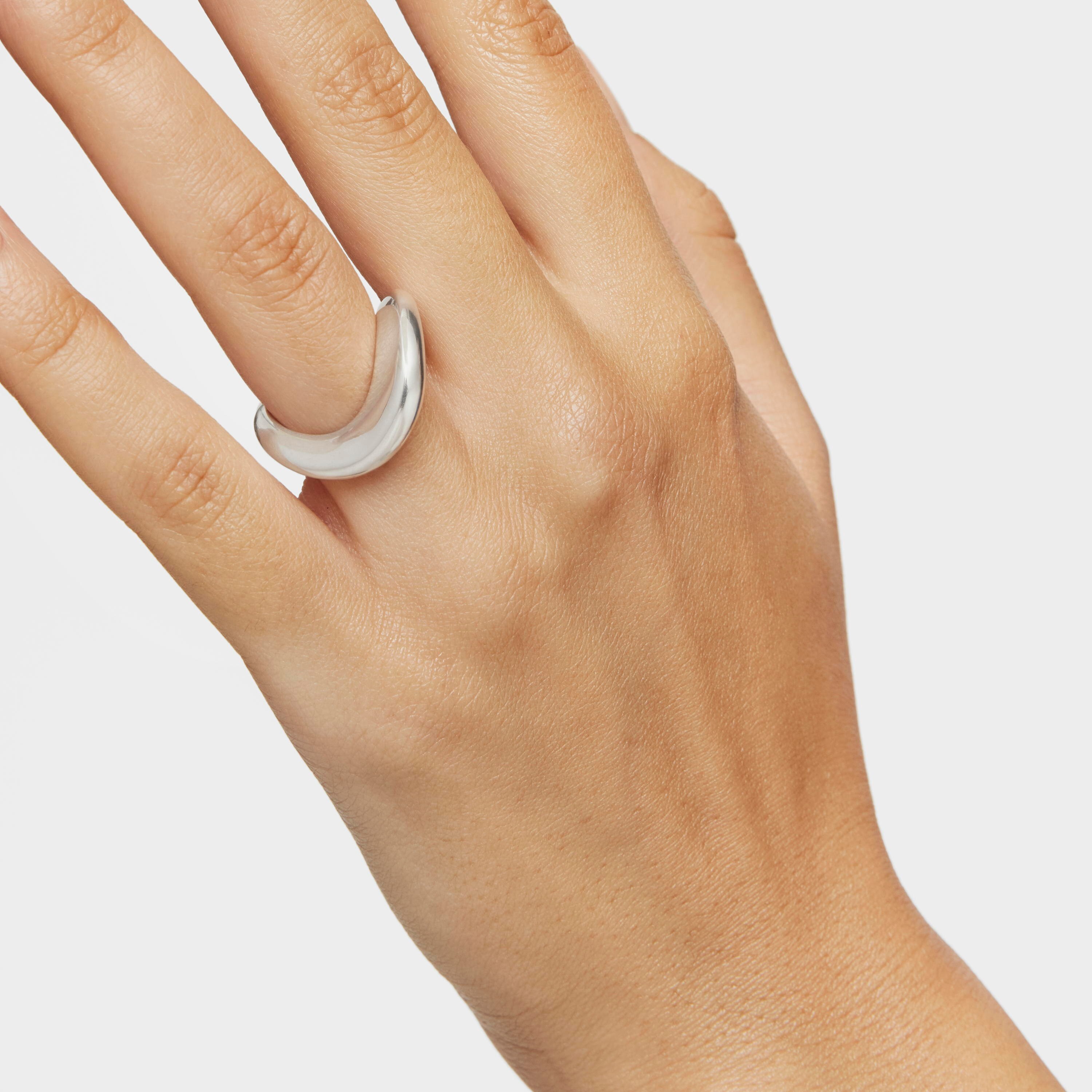 Small silver Ring Galia Basics