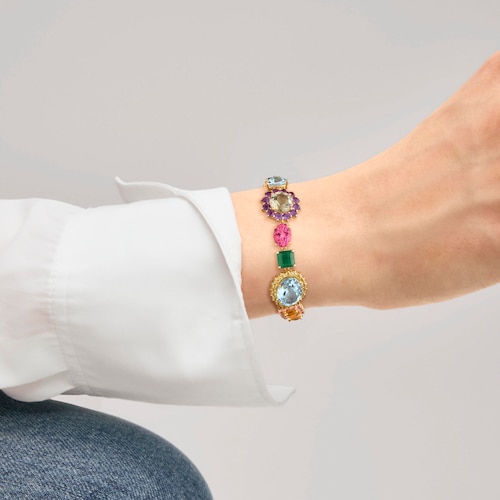 Pulsera de oro con gemas TOUS ATELIER