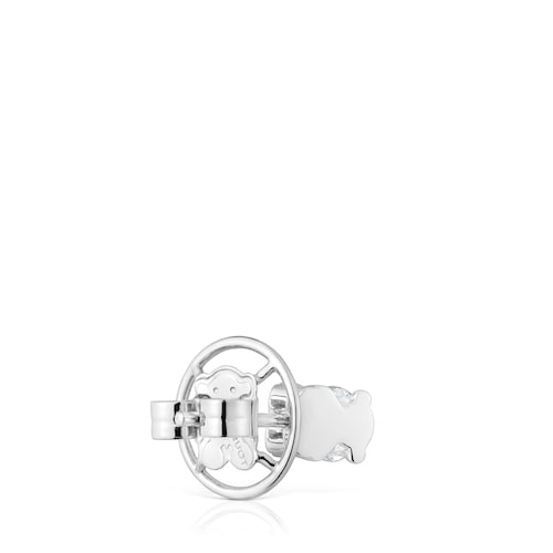 Brinco individual em platina com diamante criado em laboratório 0,50 ct TOUS Sweet Diamonds LGD