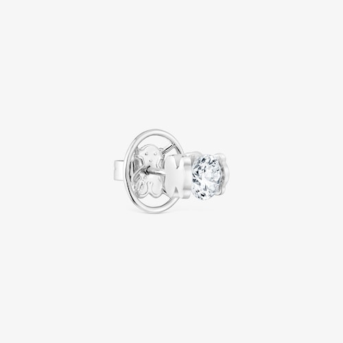 Pendiente individual de platino con diamante creado en laboratorio 0,70 ct Sweet Diamonds LGD