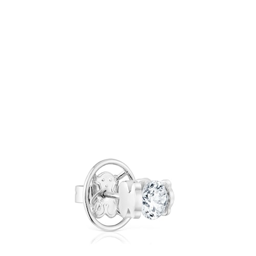 Brinco individual em platina com diamante criado em laboratório 0,70 ct TOUS Sweet Diamonds LGD