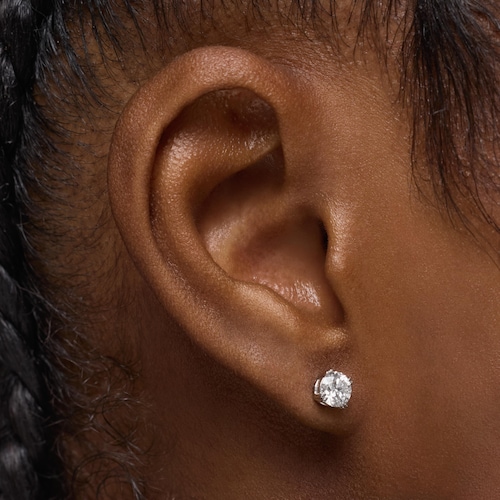 Individual platinum Earring with 1,00ct lab-grown diamond TOUS Essentials LGD