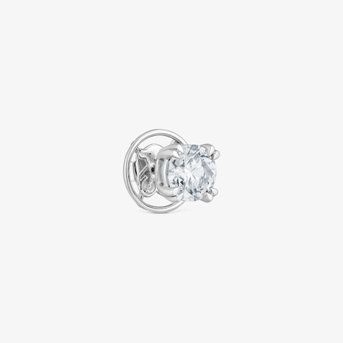 Orecchino singolo in platino con diamante da 1,50&nbsp;ct creato in laboratorio TOUS Essentials LGD