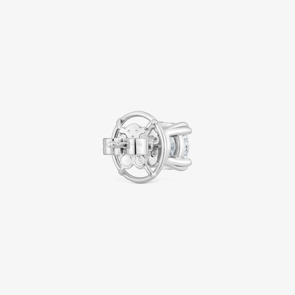 Pojedyncze platynowe kolczyki TOUS Essentials LGD z laboratoryjnie hodowanym diamentem o masie 1,50&nbsp;ct