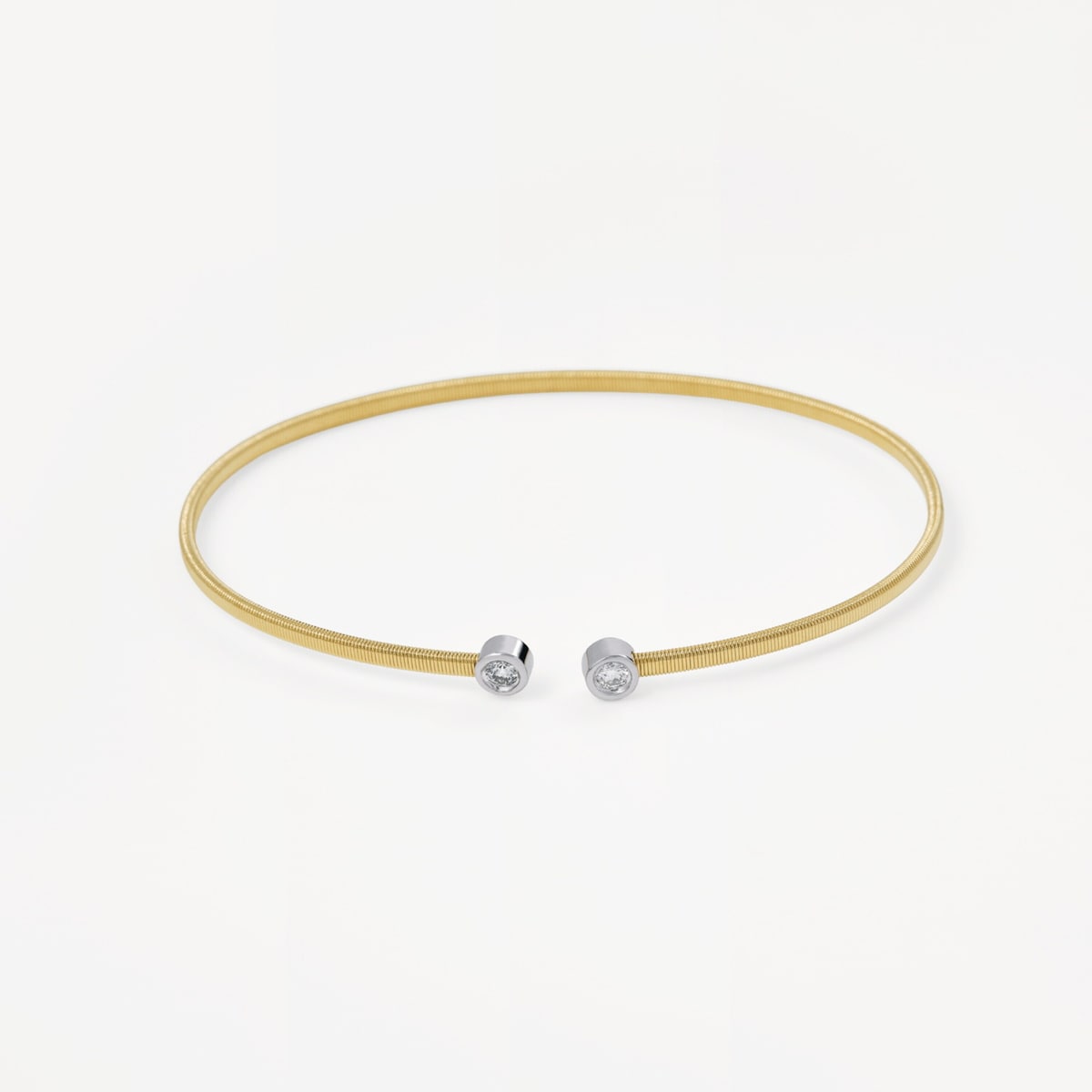 Tous - Pulsera De Oro Con Dos Diamantes Tous Atelier - Transparente