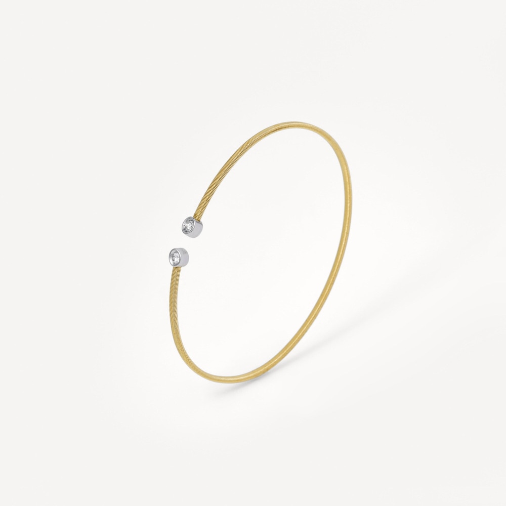 Gold bracelet with two diamonds TOUS ATELIER