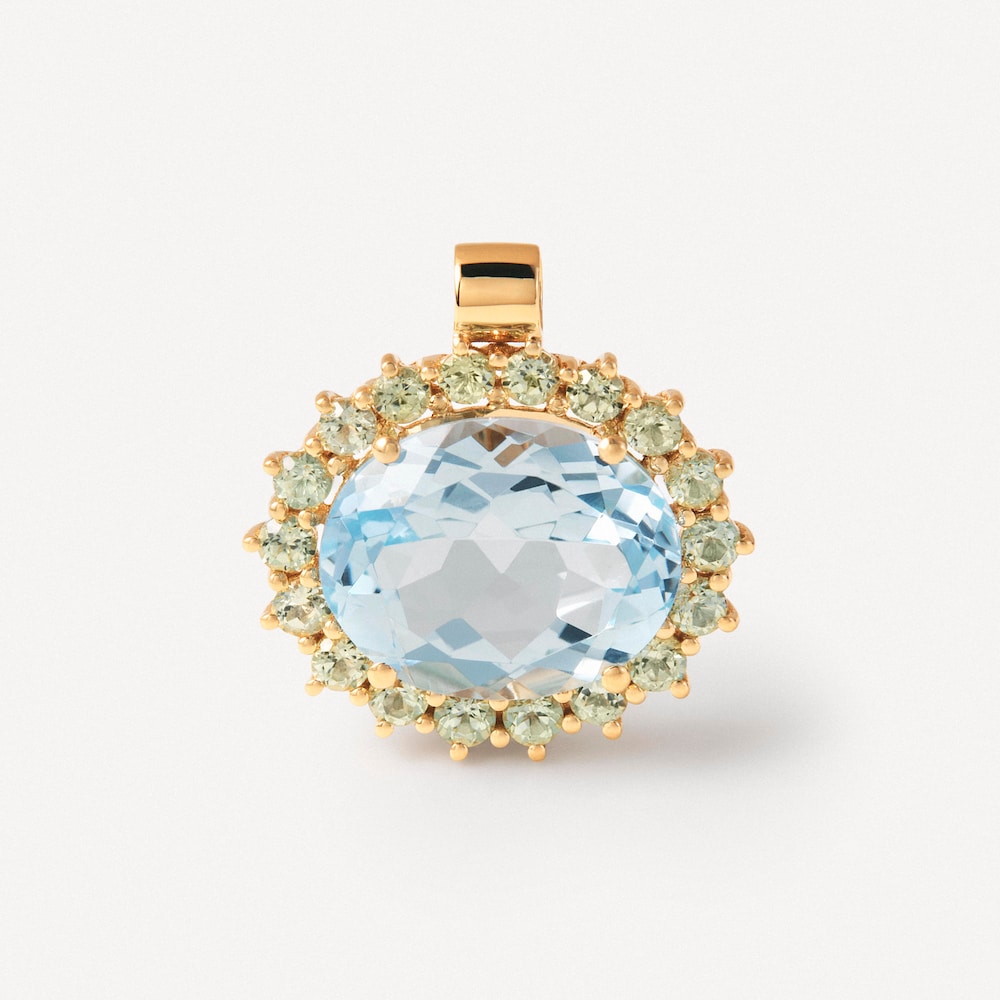 Colgante de oro con topacio y peridoto TOUS ATELIER image number 1