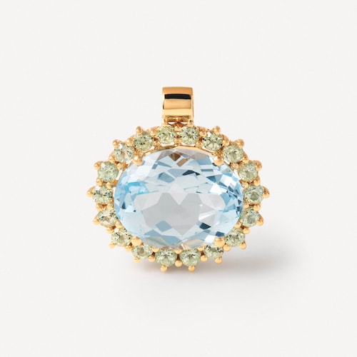 Gold Pendant with topaz and peridot TOUS ATELIER