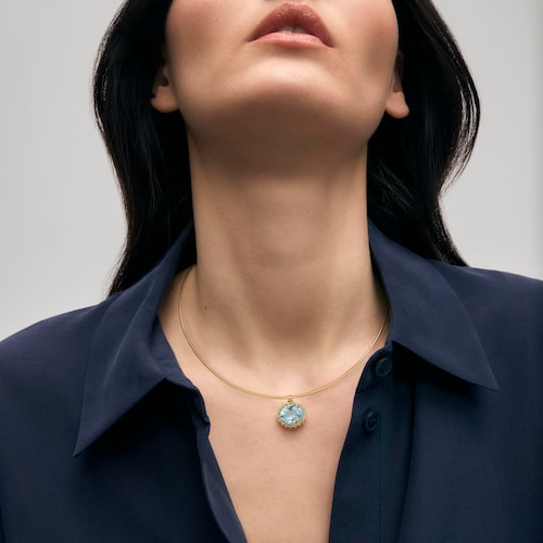 Gold Pendant with topaz and peridot TOUS ATELIER
