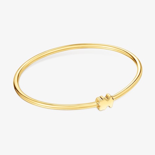 Pulsera con ba&ntilde;o de oro 18 kt sobre plata Sweet Dolls