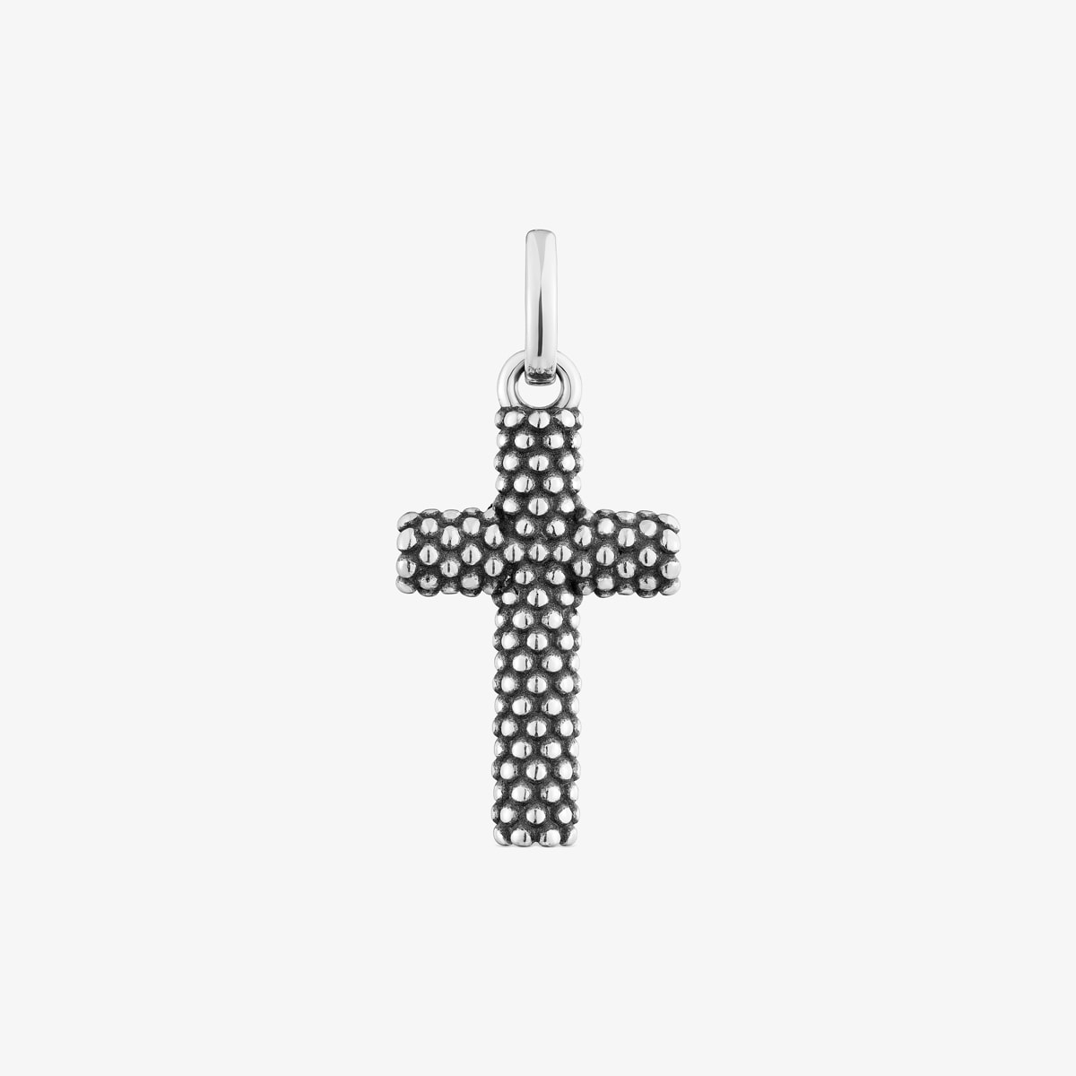 Tous - Colgante Cruz De Plata 22 Mm Tous Man - Negro
