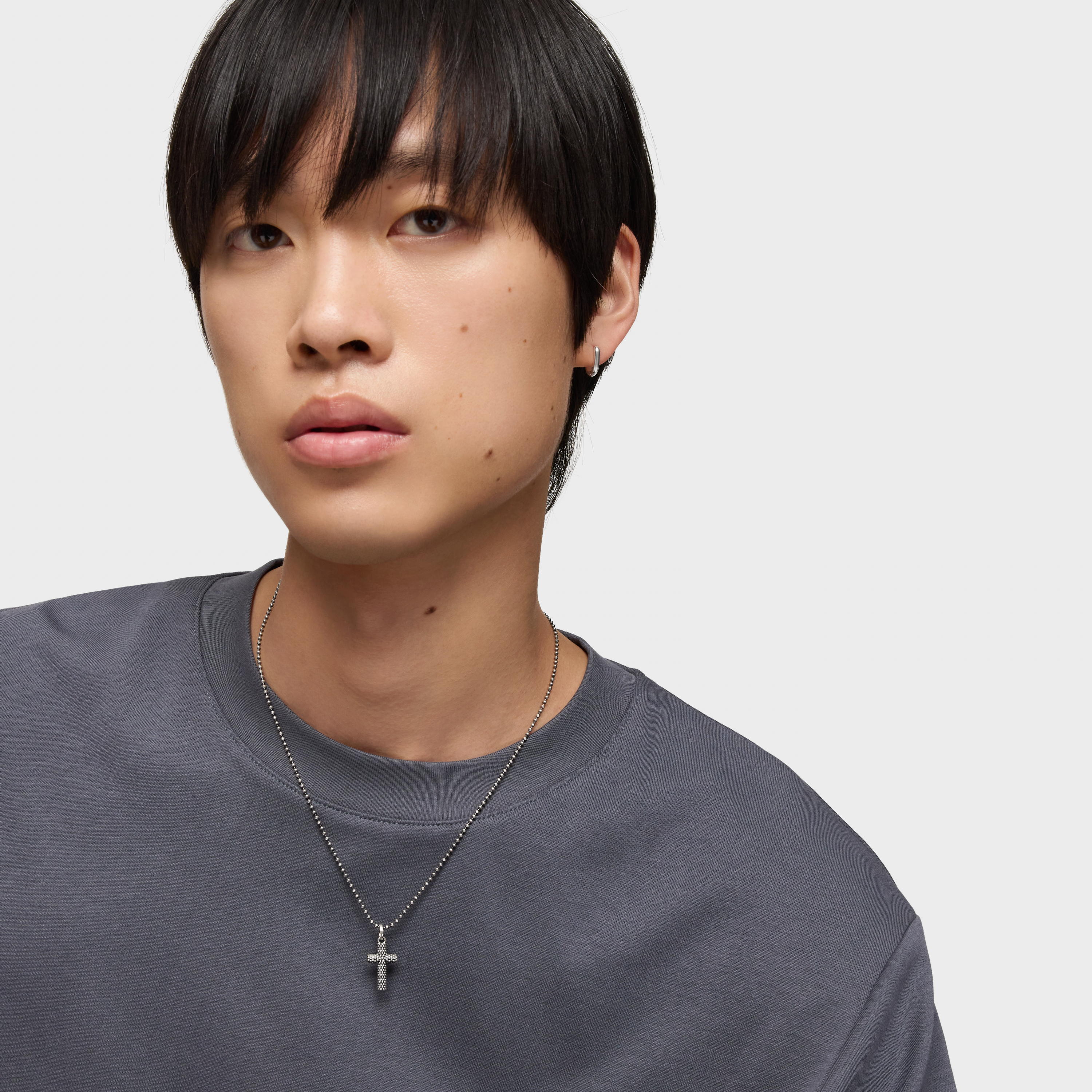 mm silver cross Pendant TOUS Man