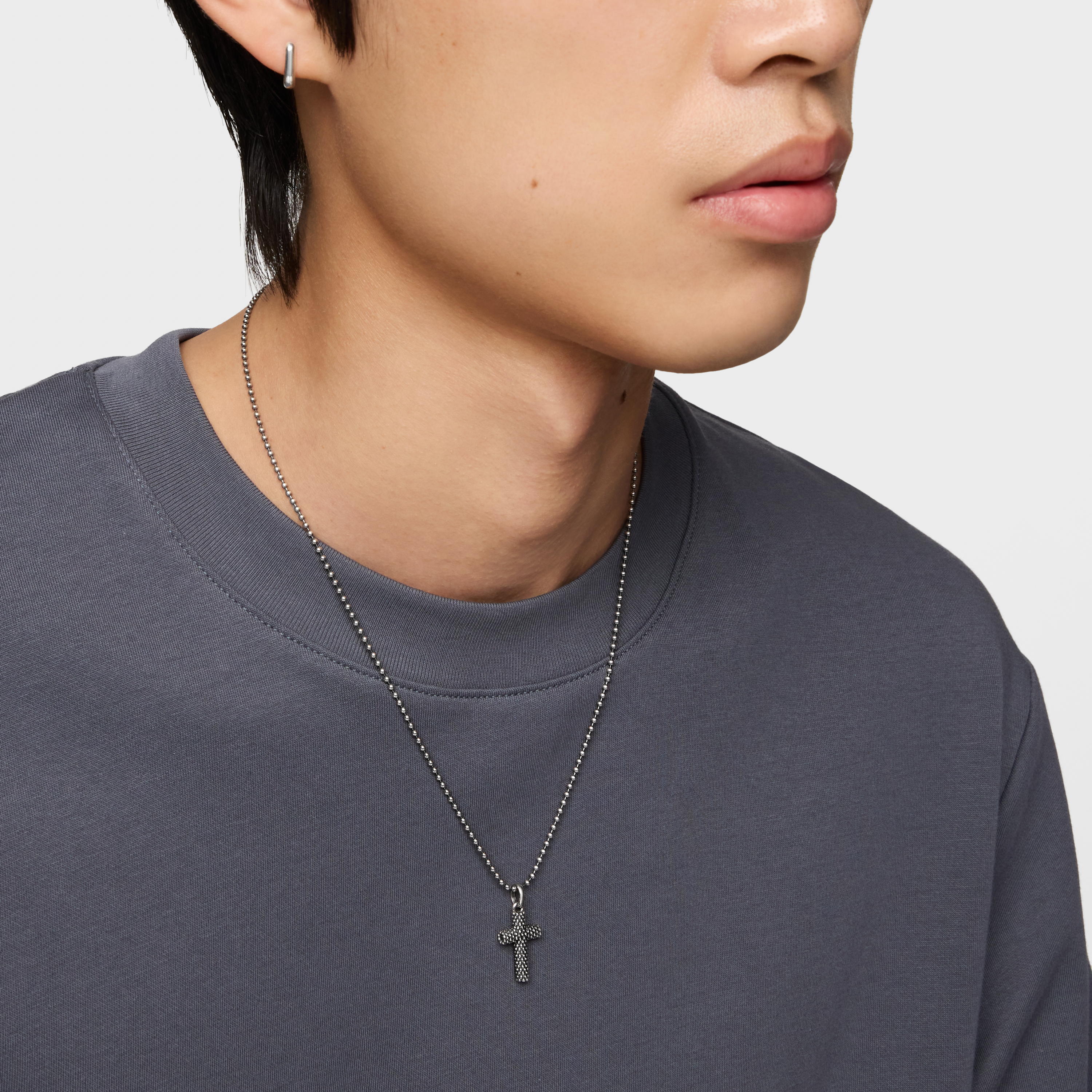 mm silver cross Pendant TOUS Man