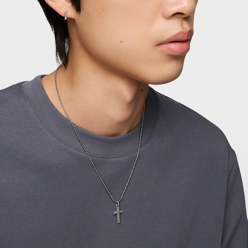 Colgante cruz de plata 22 mm TOUS Man