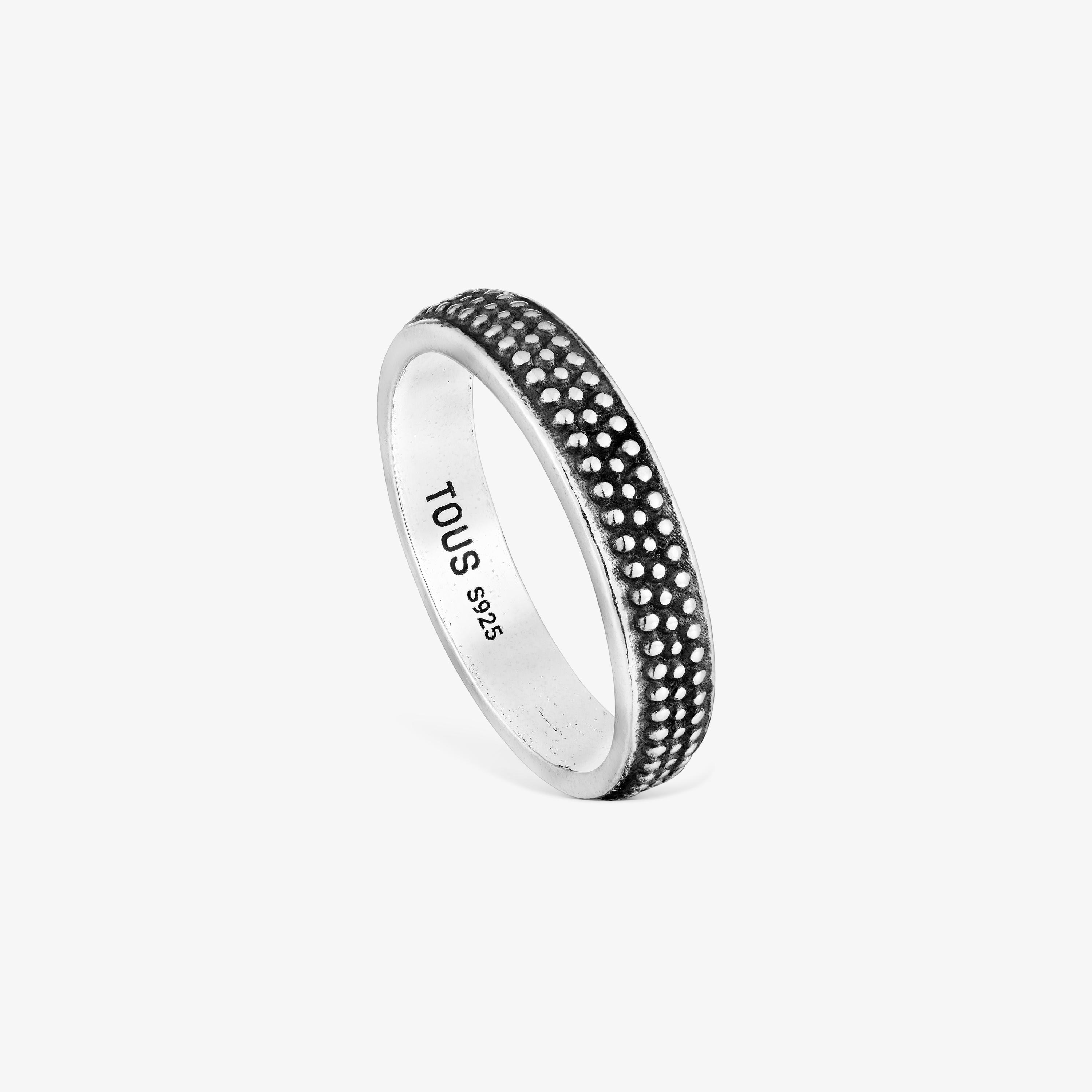 mm silver Ring TOUS Man