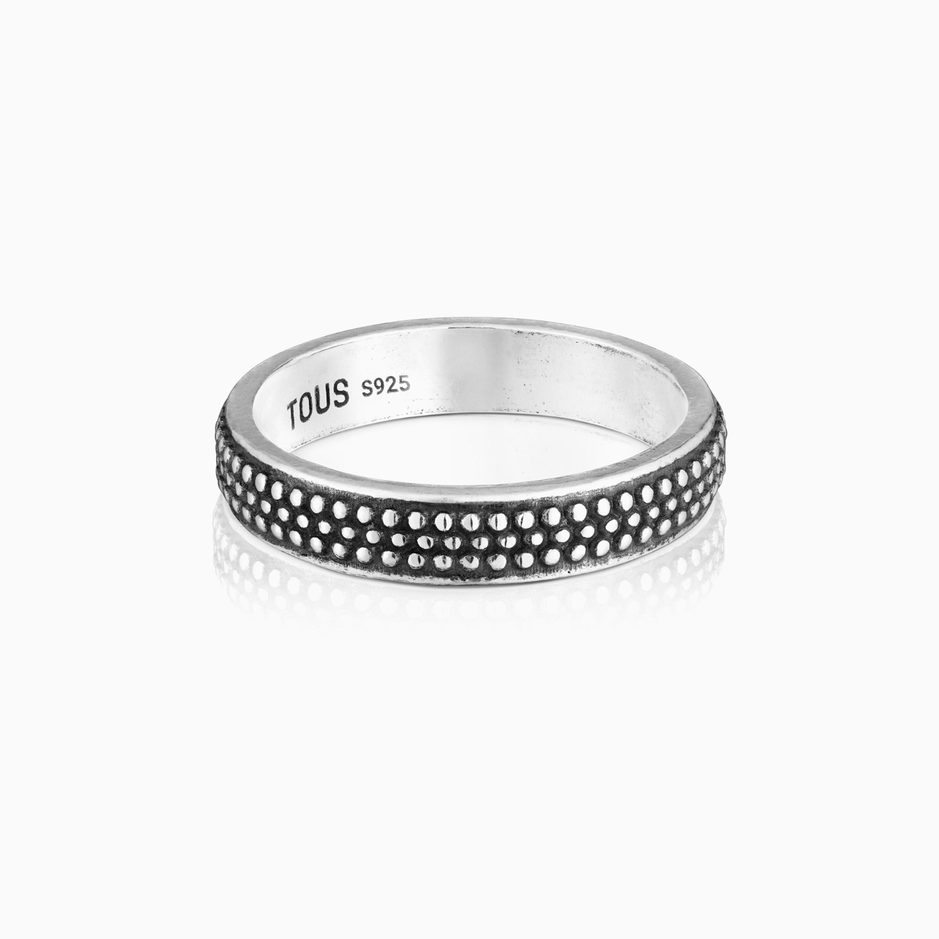 mm silver Ring TOUS Man