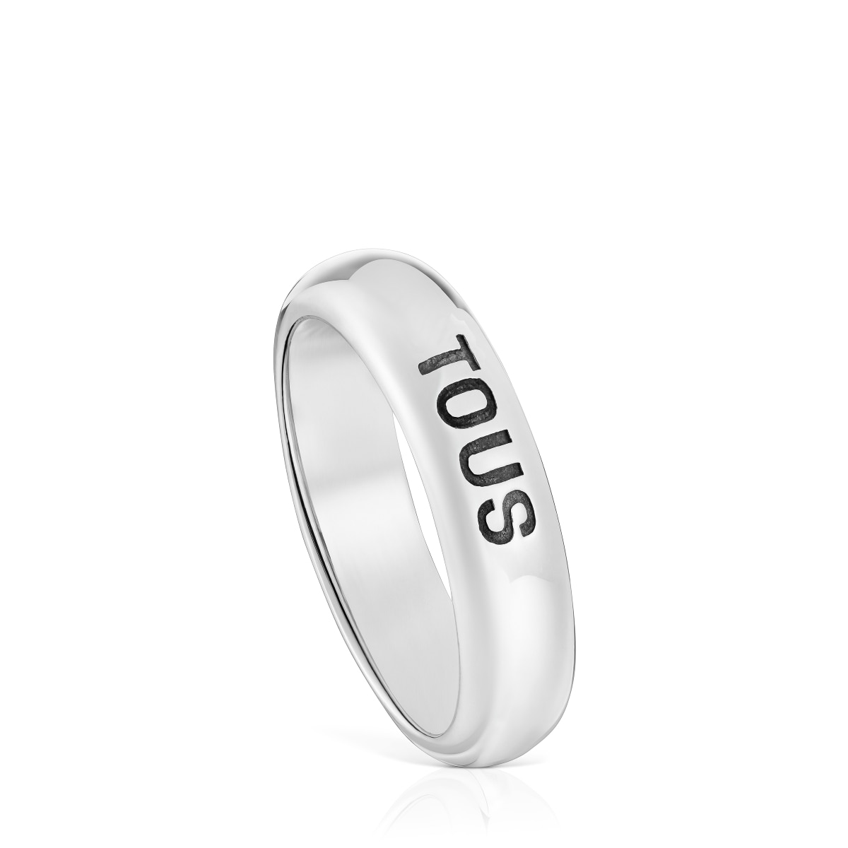 Tous - Anillo De Plata 5 Mm Tous Man Talla 22
