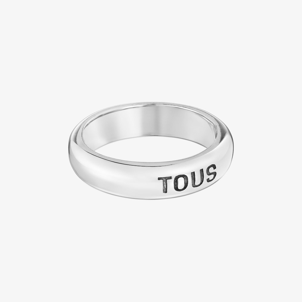 Anello in argento da 5&nbsp;mm TOUS Man
