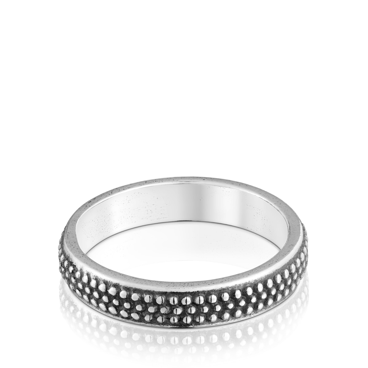 5 mm silver Ring TOUS Man