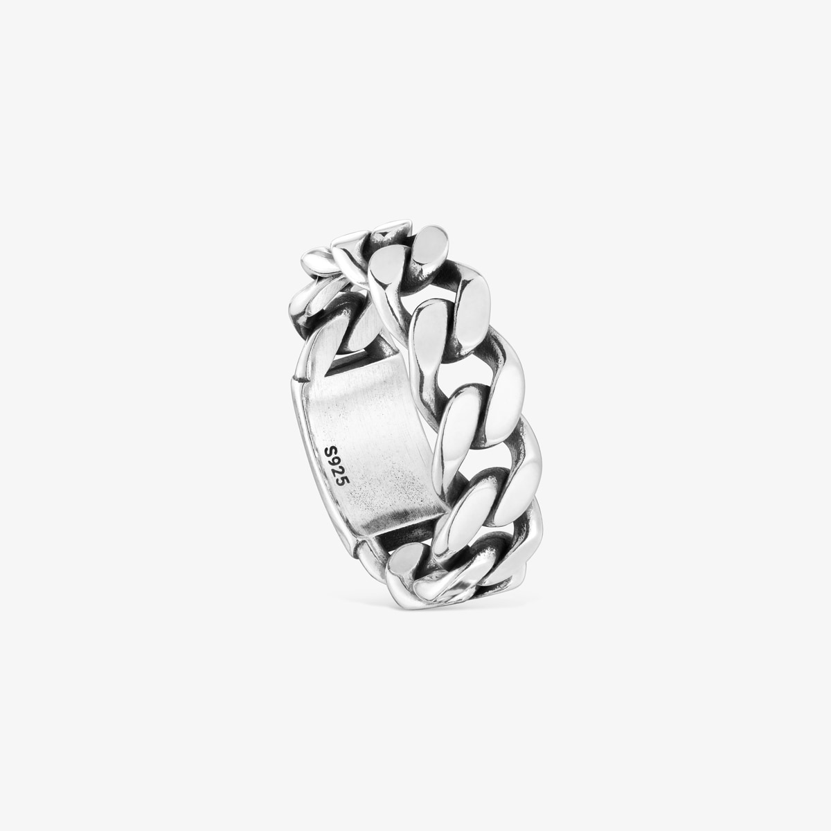 Tous - Anillo Cadena De Plata 7 Mm Tous Man Talla 12