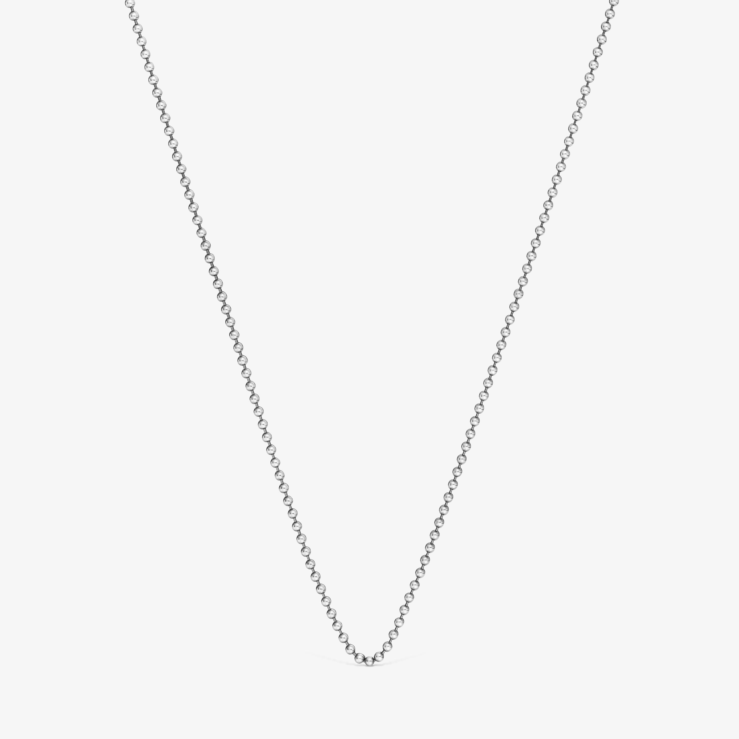 Short silver chain Necklace TOUS Man