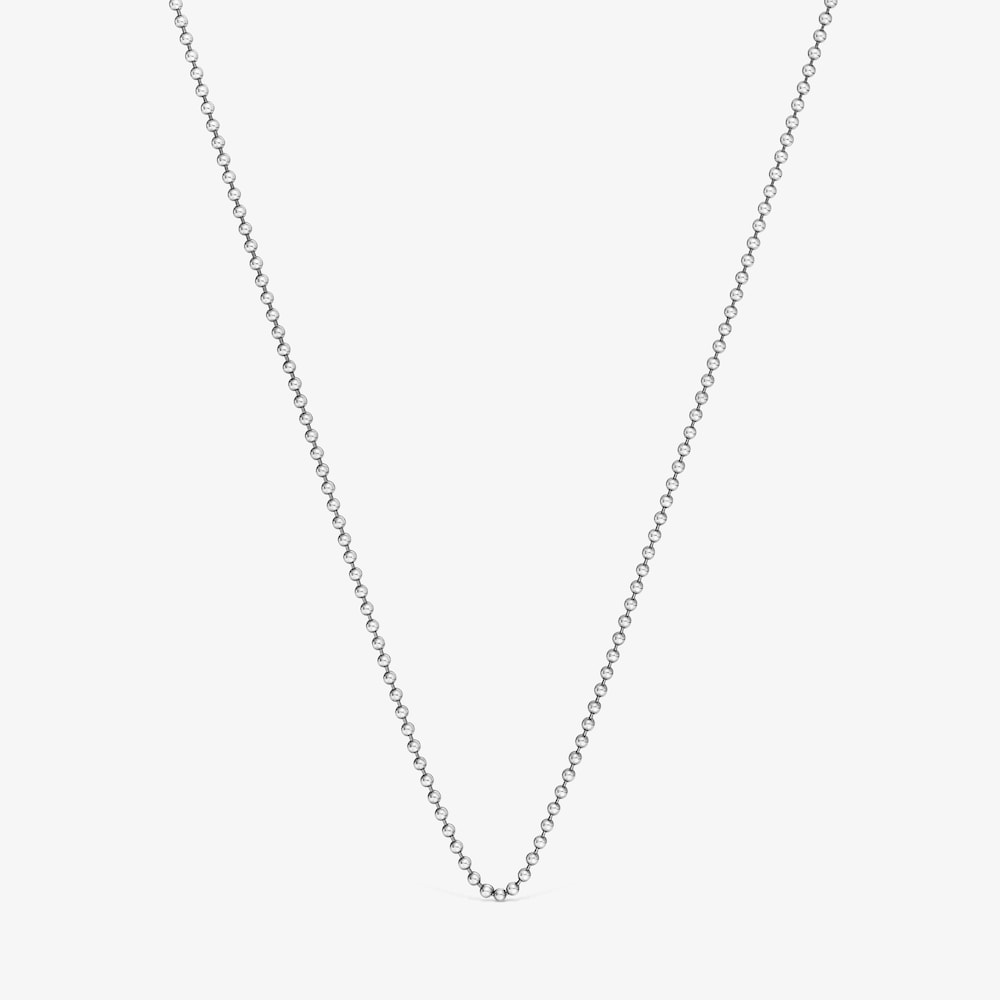 Short silver chain Necklace TOUS Man