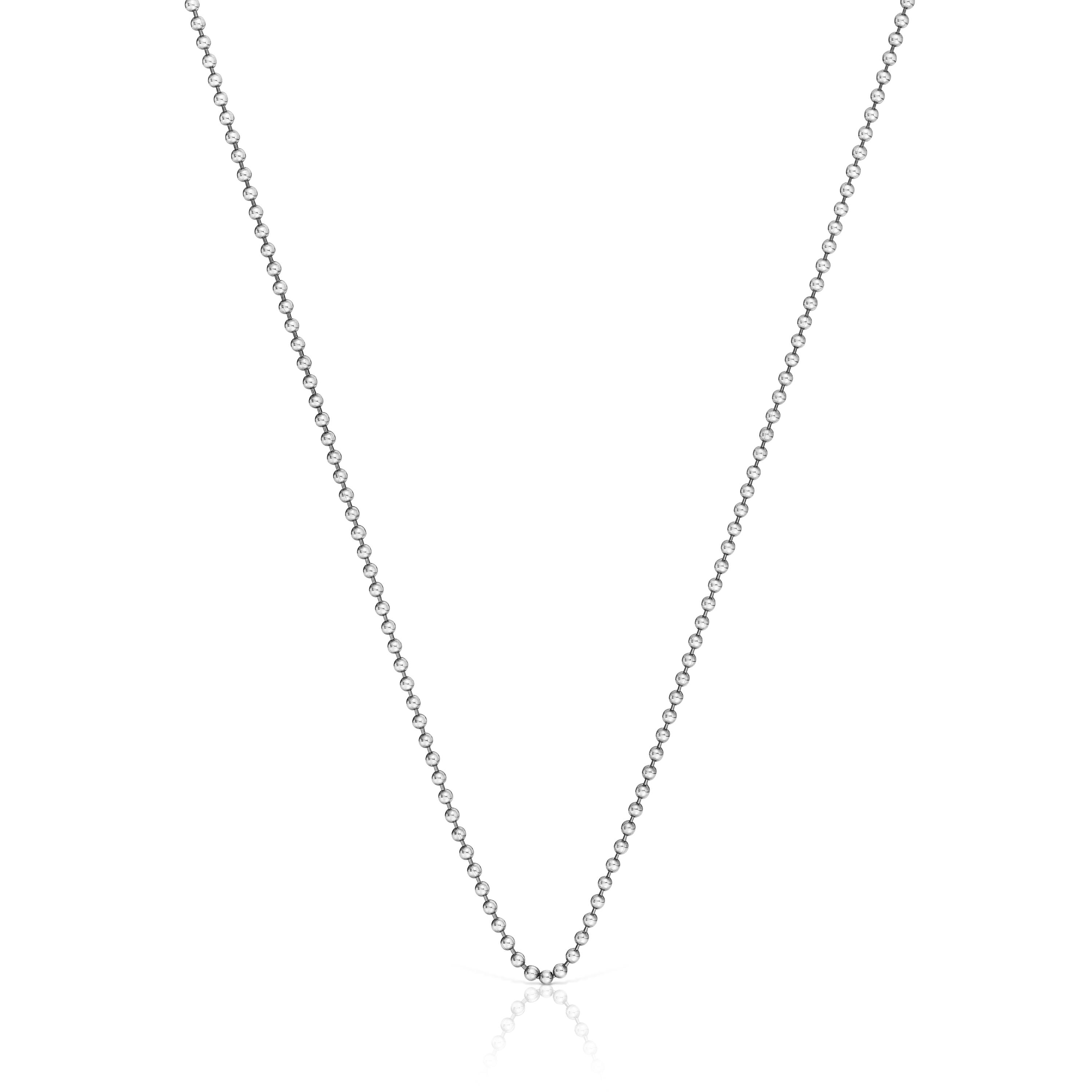 Collar corto cadena de plata TOUS Man