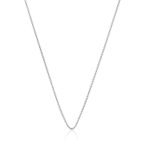 Short silver chain Necklace TOUS Man