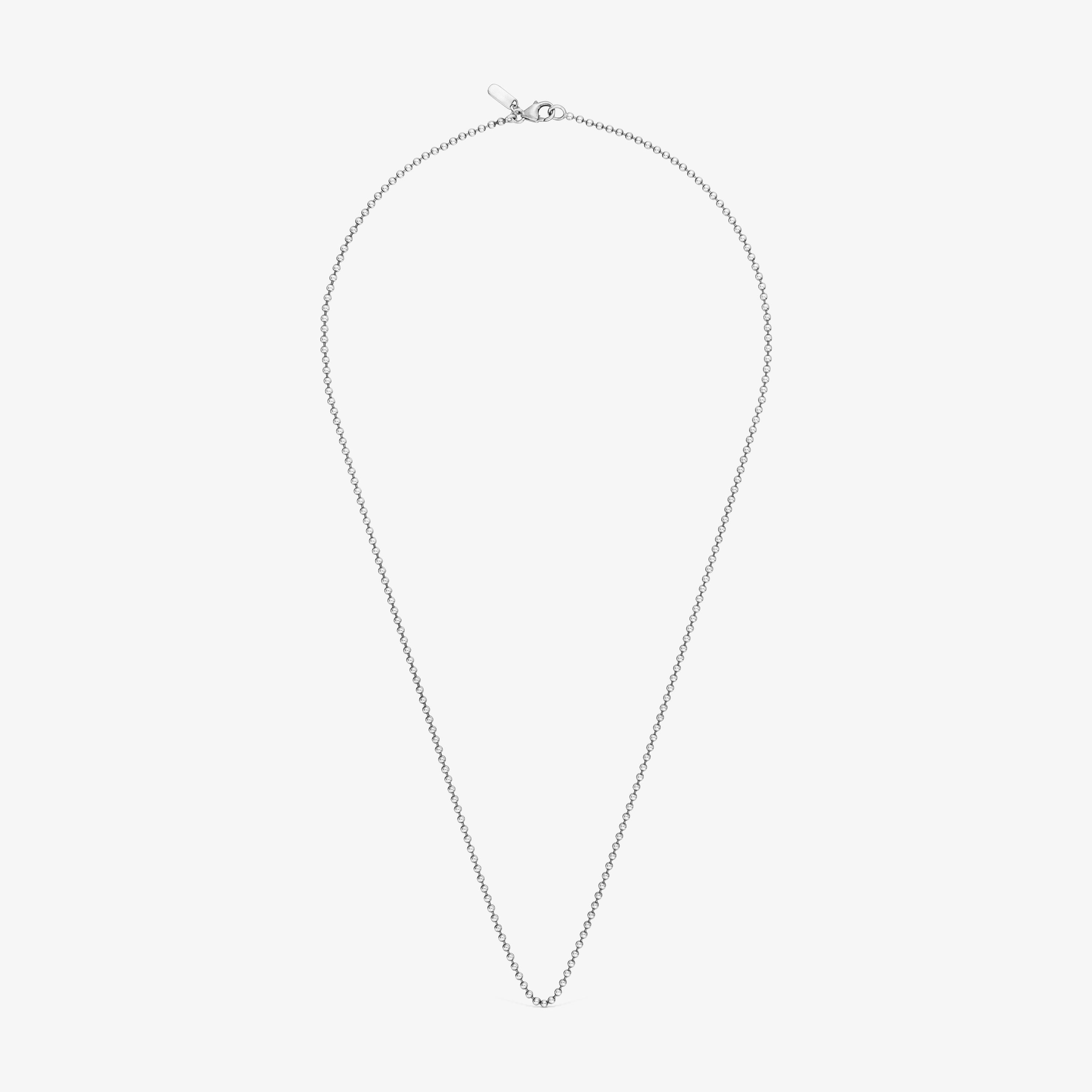 Short silver chain Necklace TOUS Man