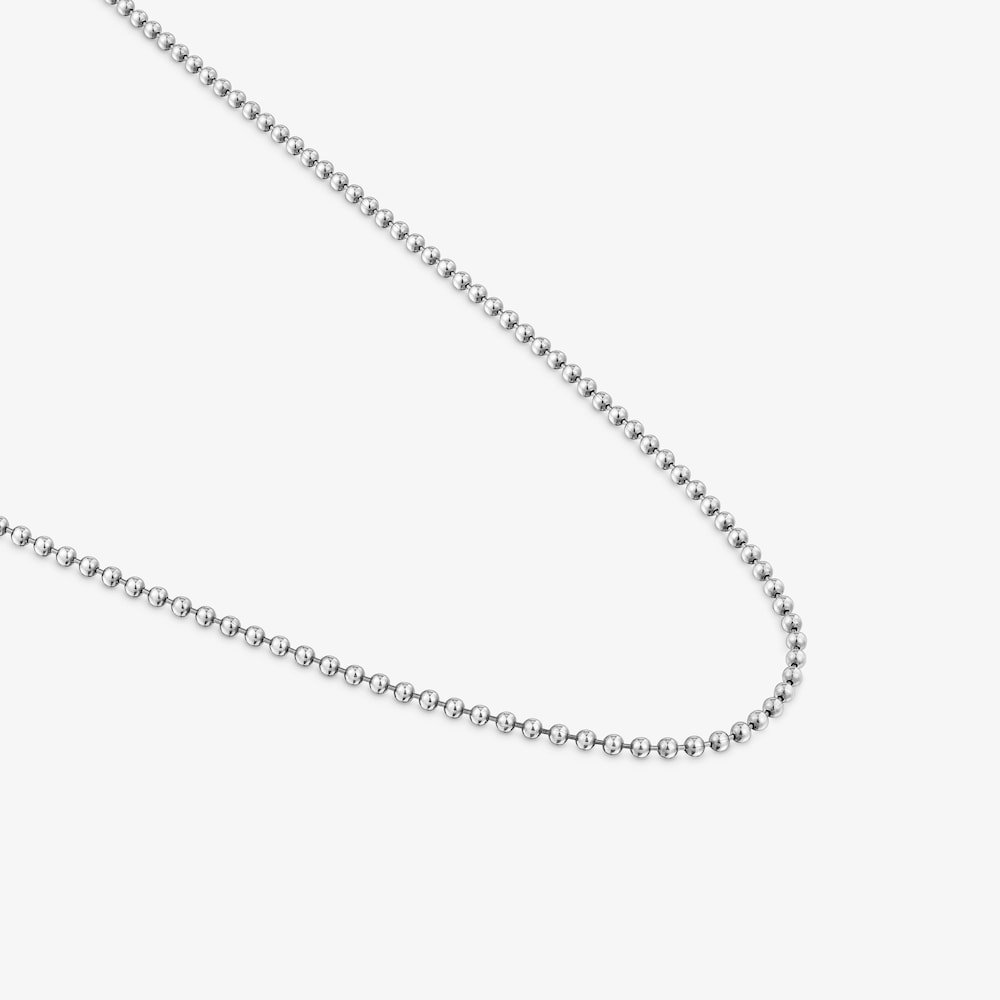 Short silver chain Necklace TOUS Man