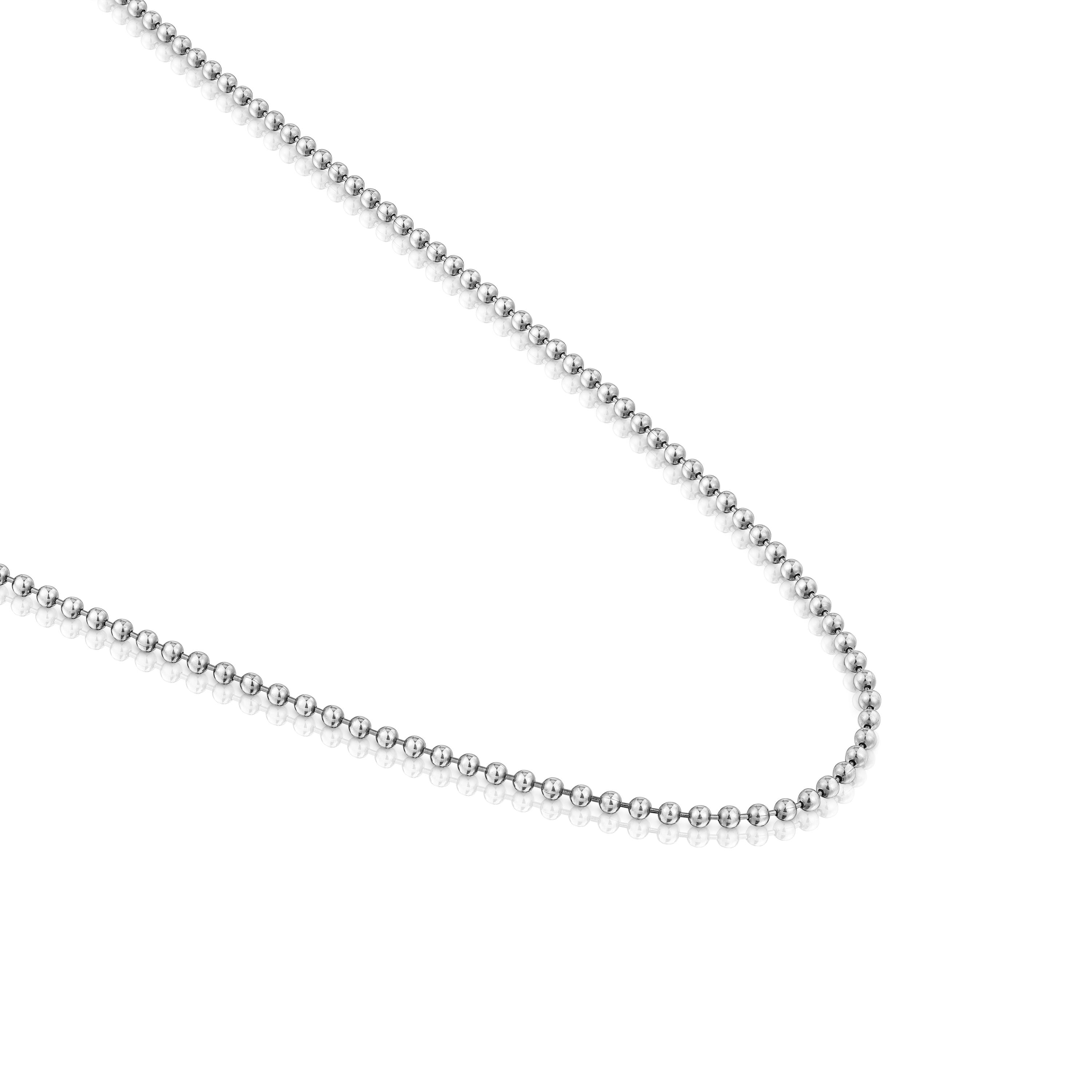 Collar corto cadena de plata TOUS Man