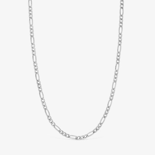 Colar curto corrente barbada em prata TOUS Man