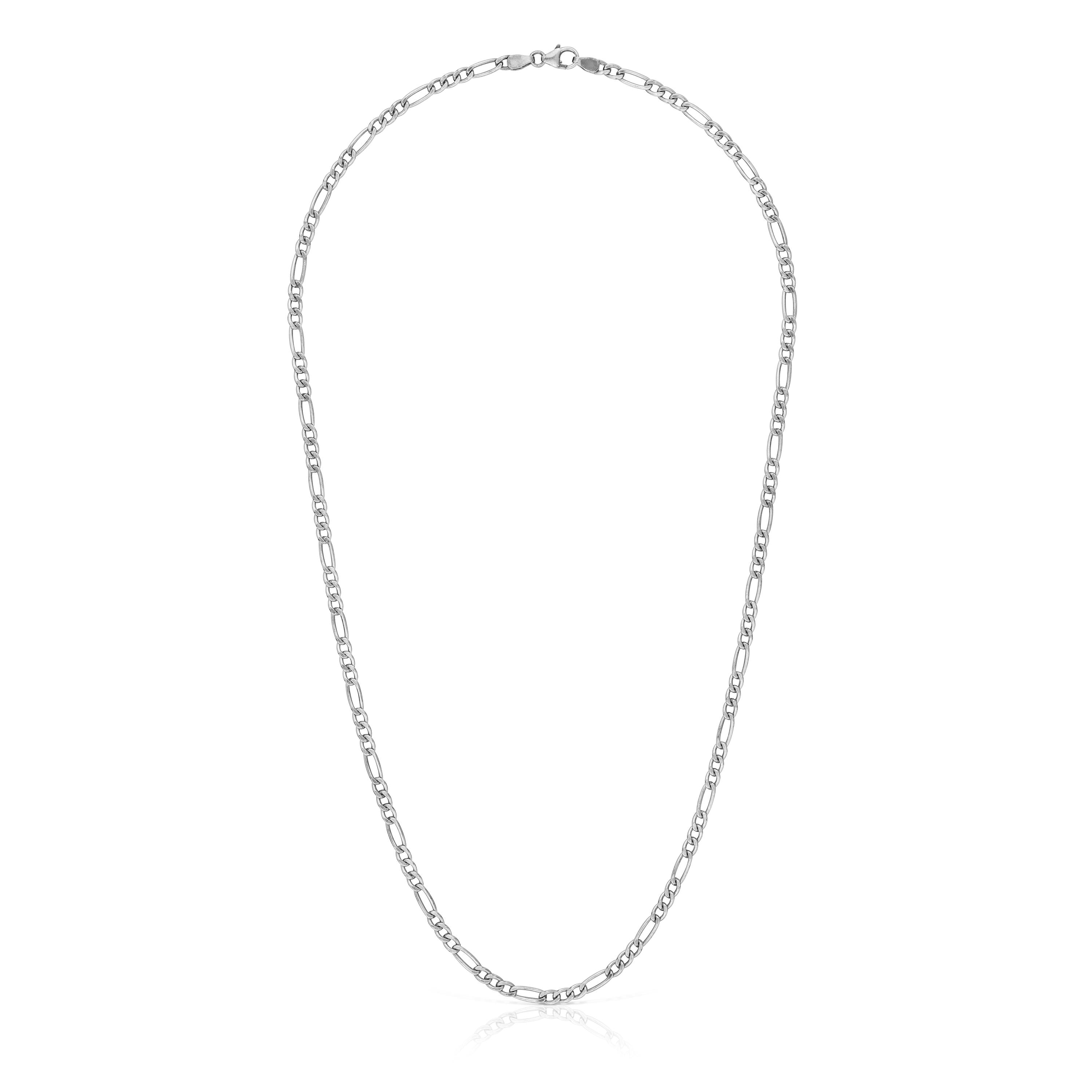 Collar corto cadena barbada de plata TOUS Man