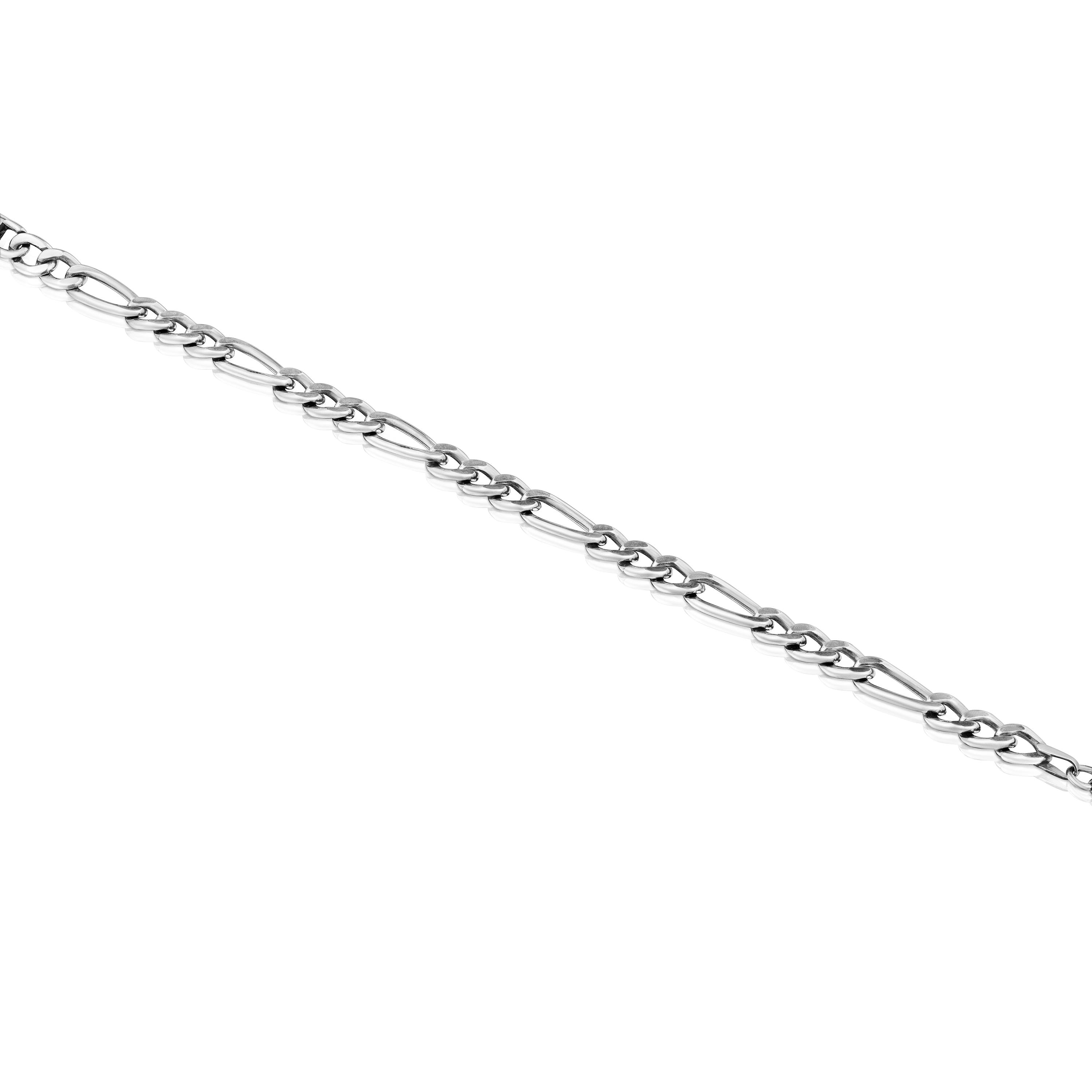 Pulsera cadena barbada de plata TOUS Man