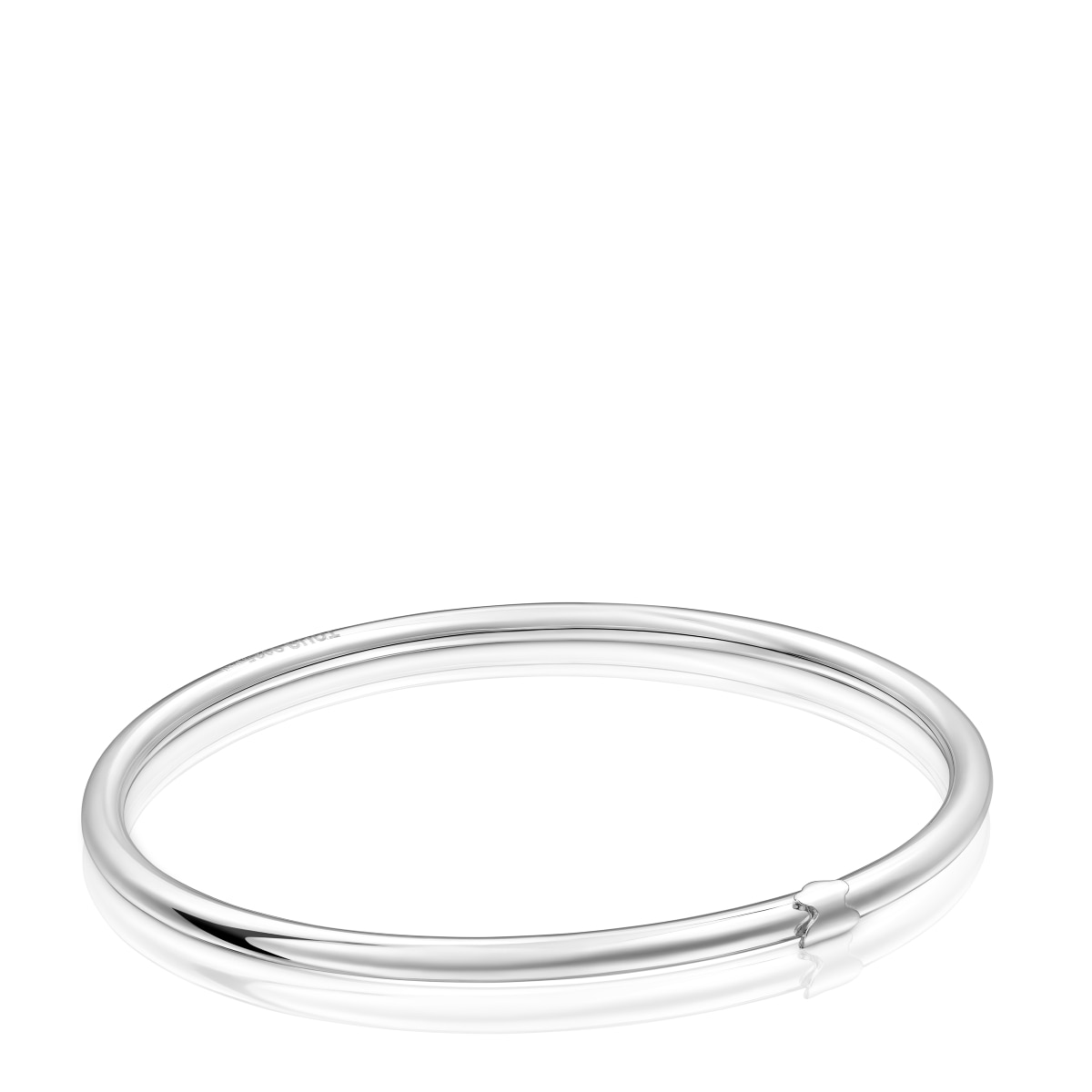 Tous - Pulsera Esclava Cerrada De Plata Hold - Plateado
