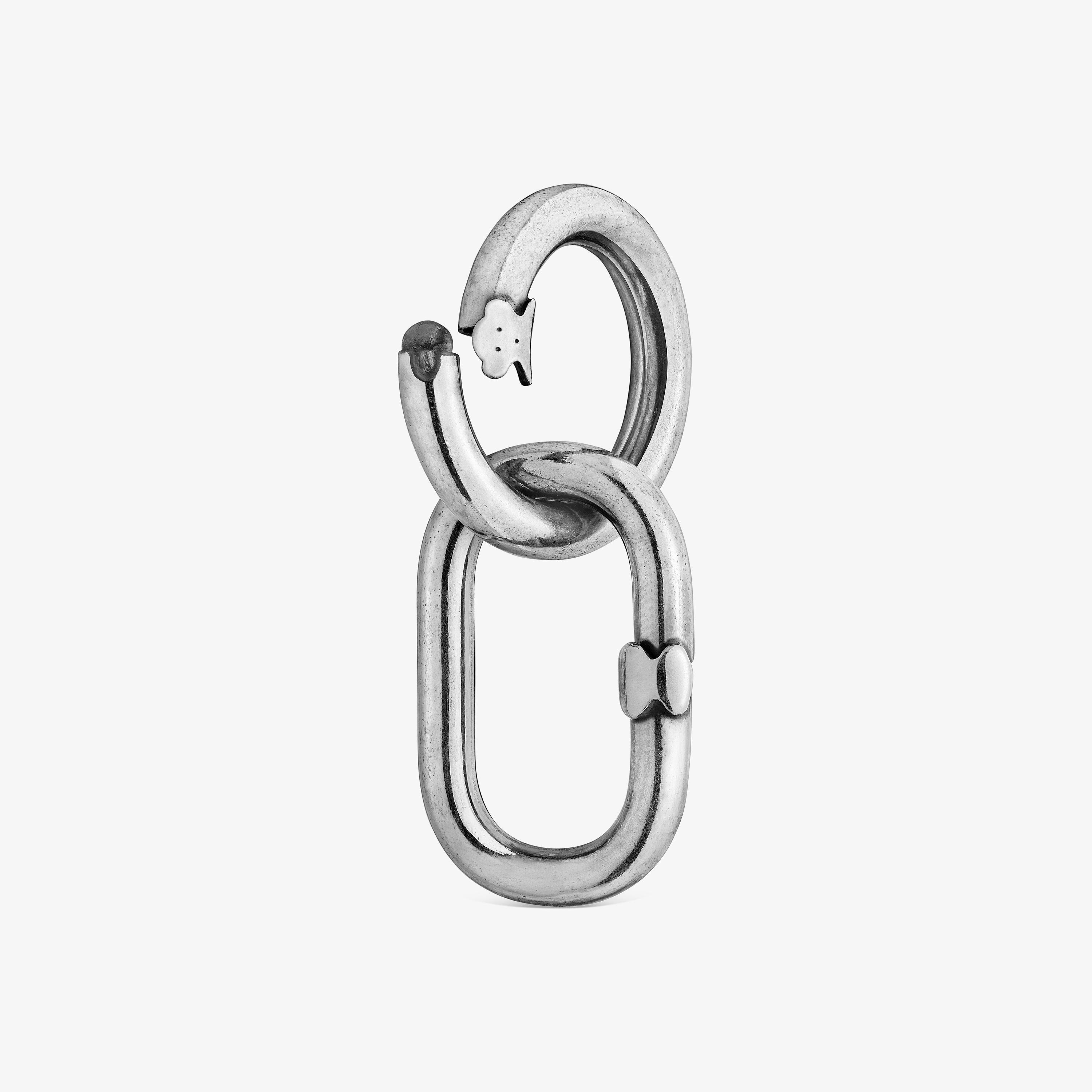 Silver rings Pendant Hold Man