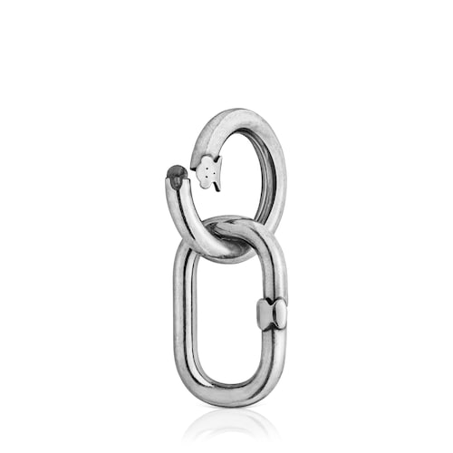 Silver rings Pendant Hold Man