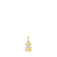 Gold Bear pendant with lab-grown diamond TOUS Lili
