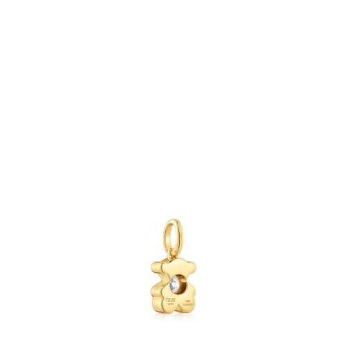 Gold Bear pendant with lab-grown diamond TOUS Lili