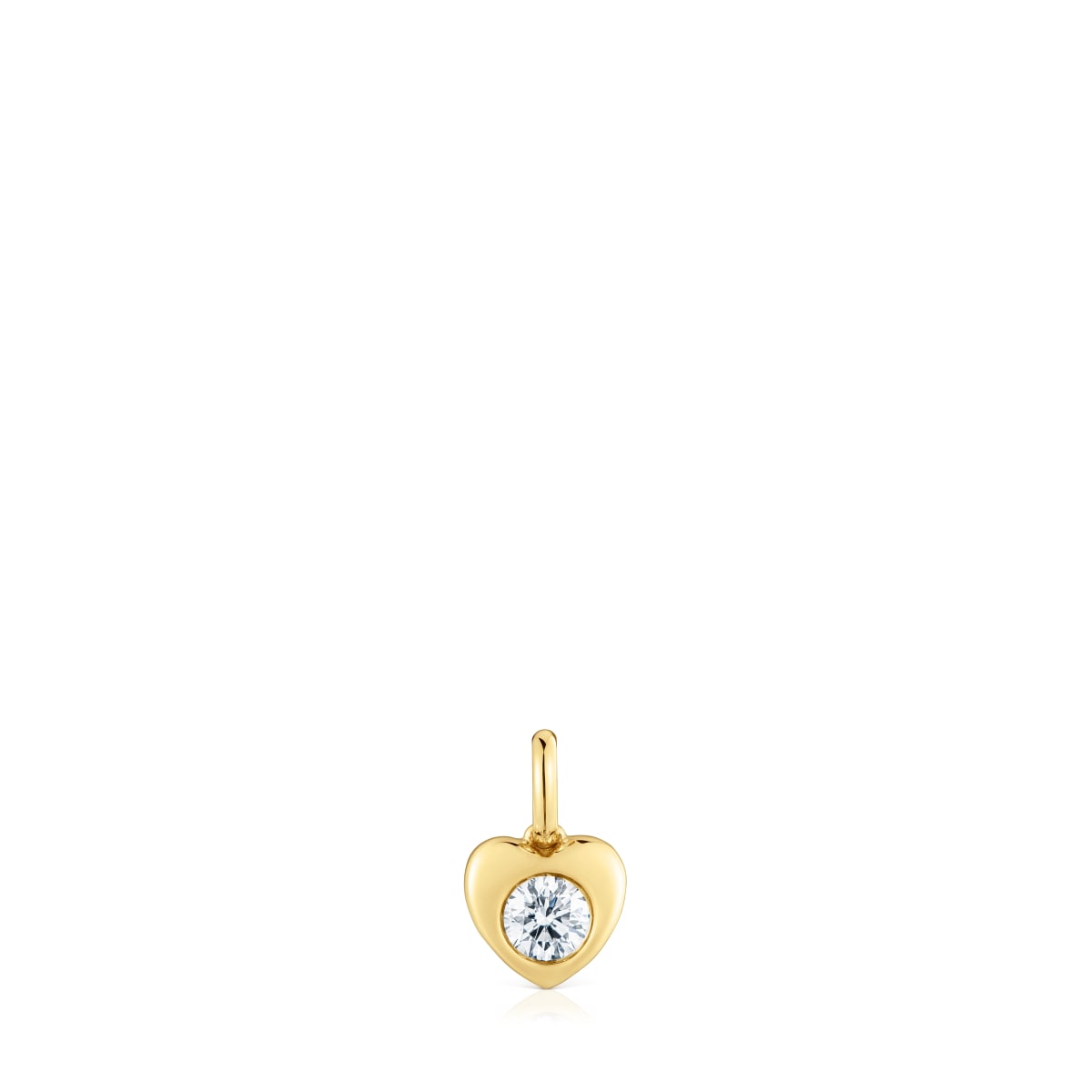 Gold Heart pendant with lab-grown diamond TOUS Lili
