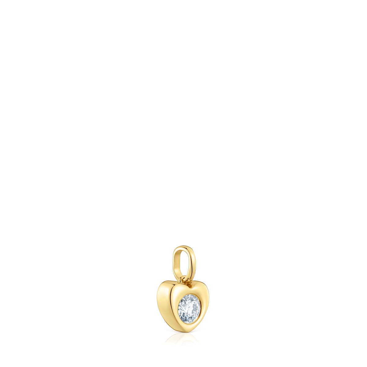 Gold Heart pendant with lab-grown diamond TOUS Lili