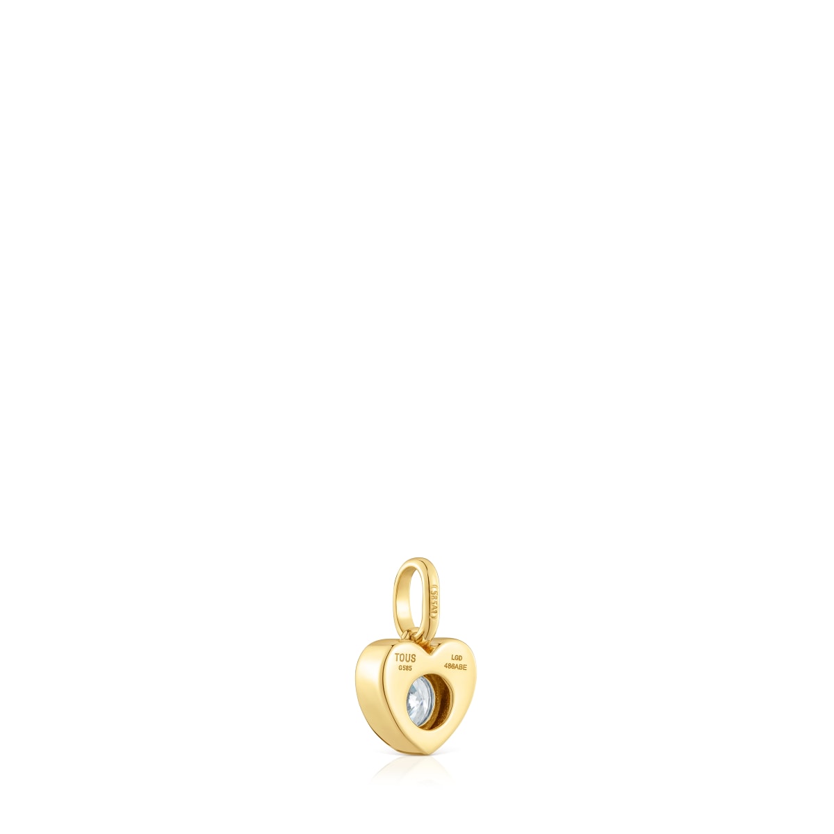 Gold Heart pendant with lab-grown diamond TOUS Lili