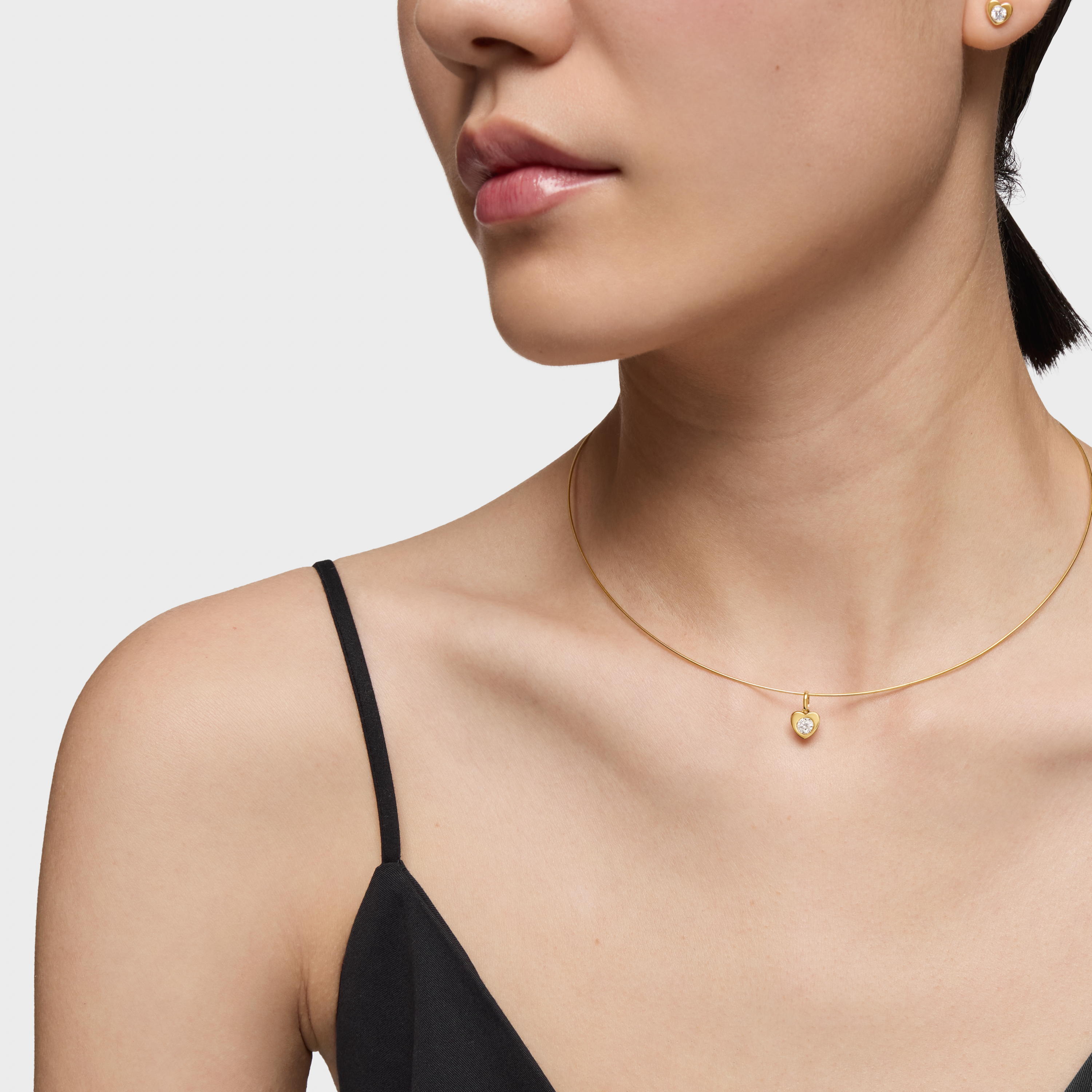 18K solid gold Heart pendant with lab-grown diamond TOUS Lili