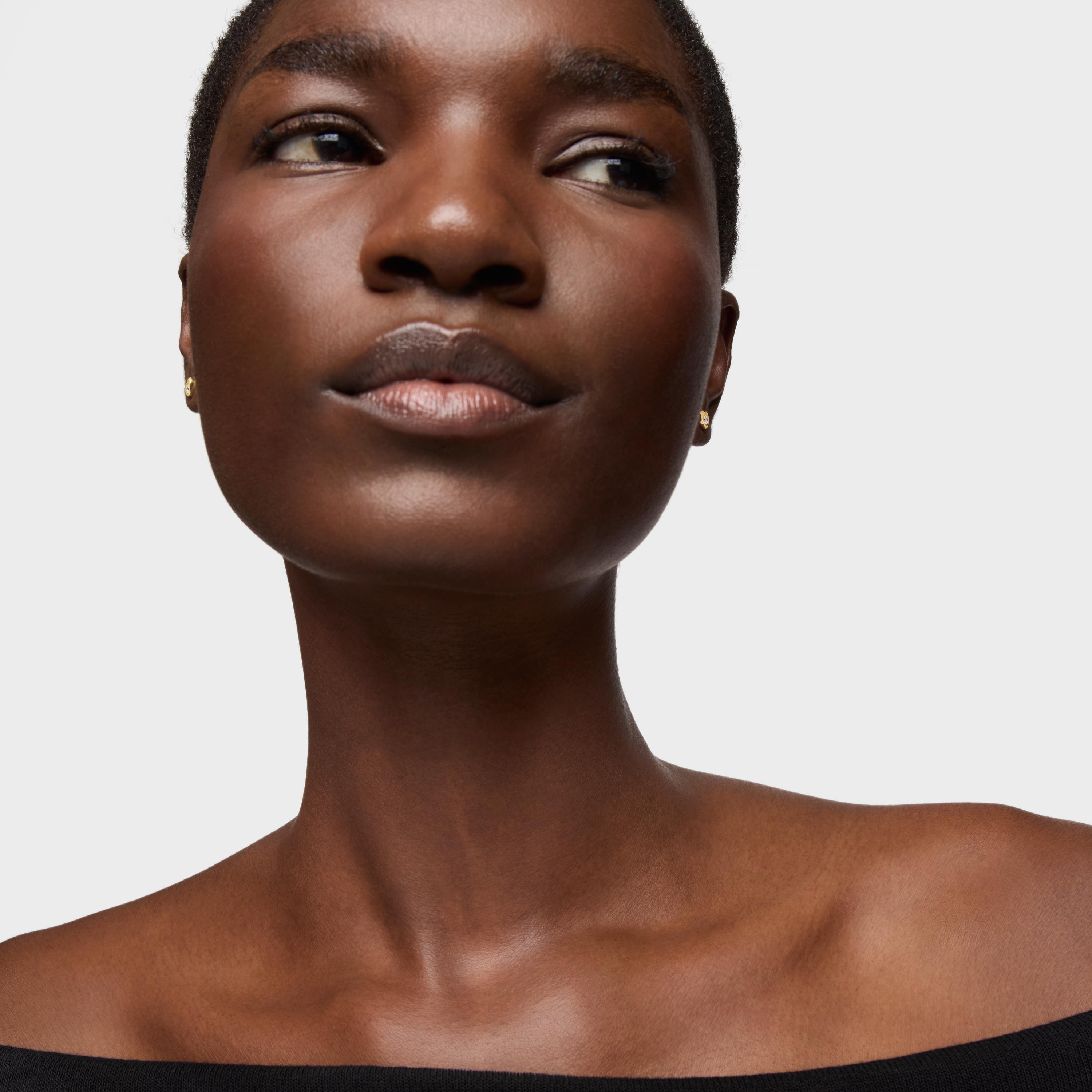 6 mm 18K solid gold Heart earrings with lab-grown diamonds TOUS Lili