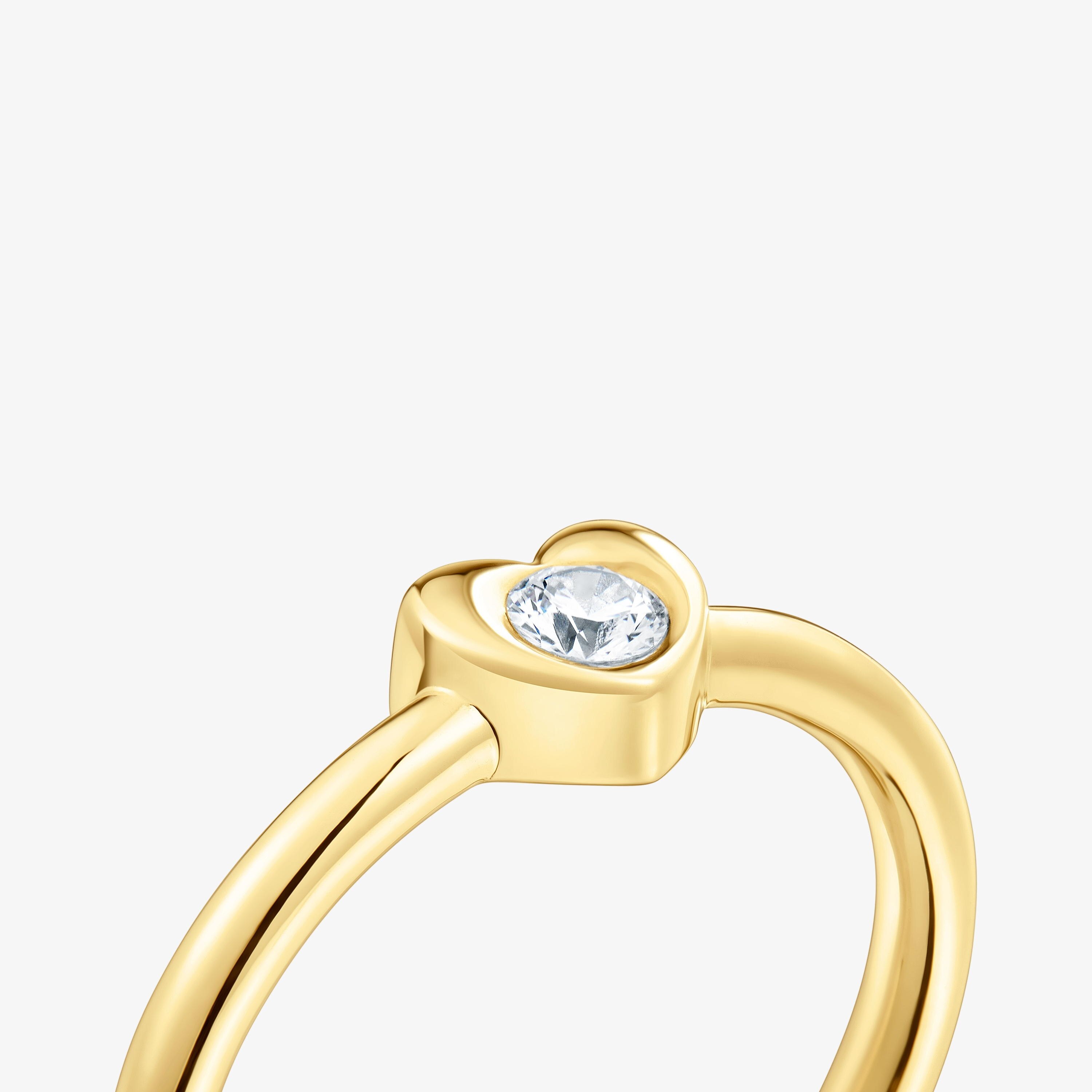 18K solid gold Ring with lab-grown diamond TOUS Lili